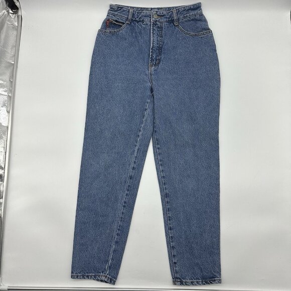 Vintage BONGO by Gene Montesano Junior's Size 11 Made in USA High Rise Mom Jeans - Picture 1 of 12